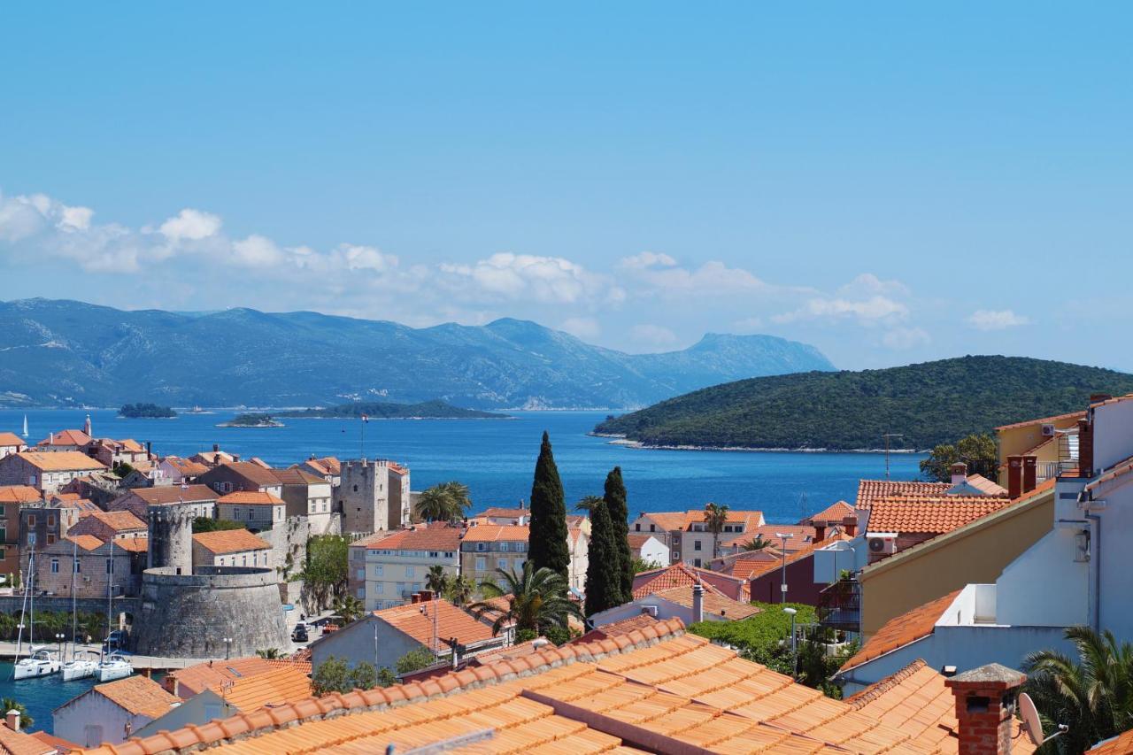 Oasis Blue Apartment Korcula Town Bagian luar foto