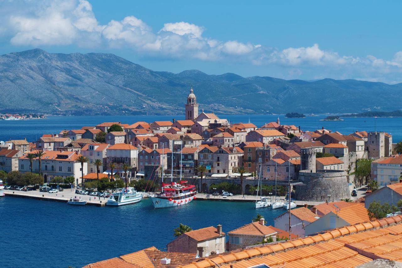 Oasis Blue Apartment Korcula Town Bagian luar foto