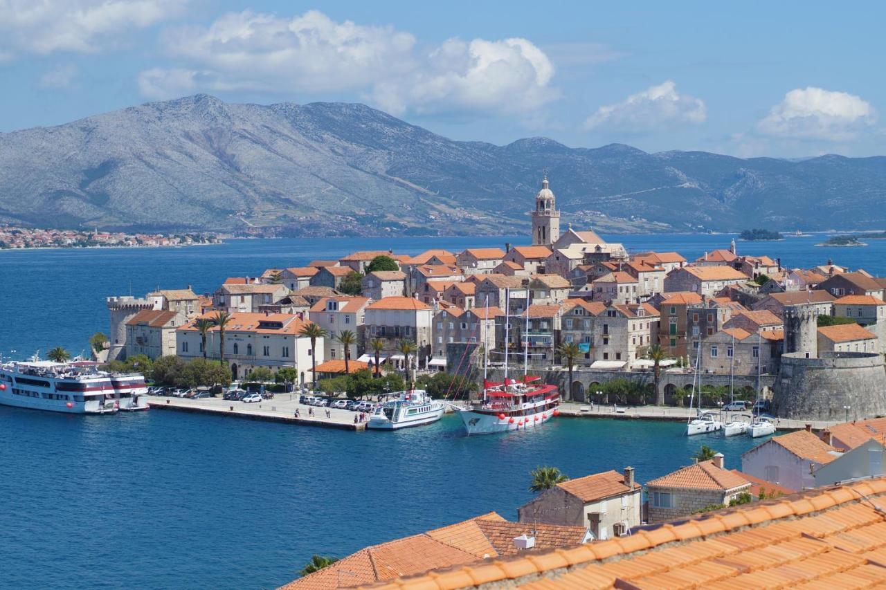 Oasis Blue Apartment Korcula Town Bagian luar foto