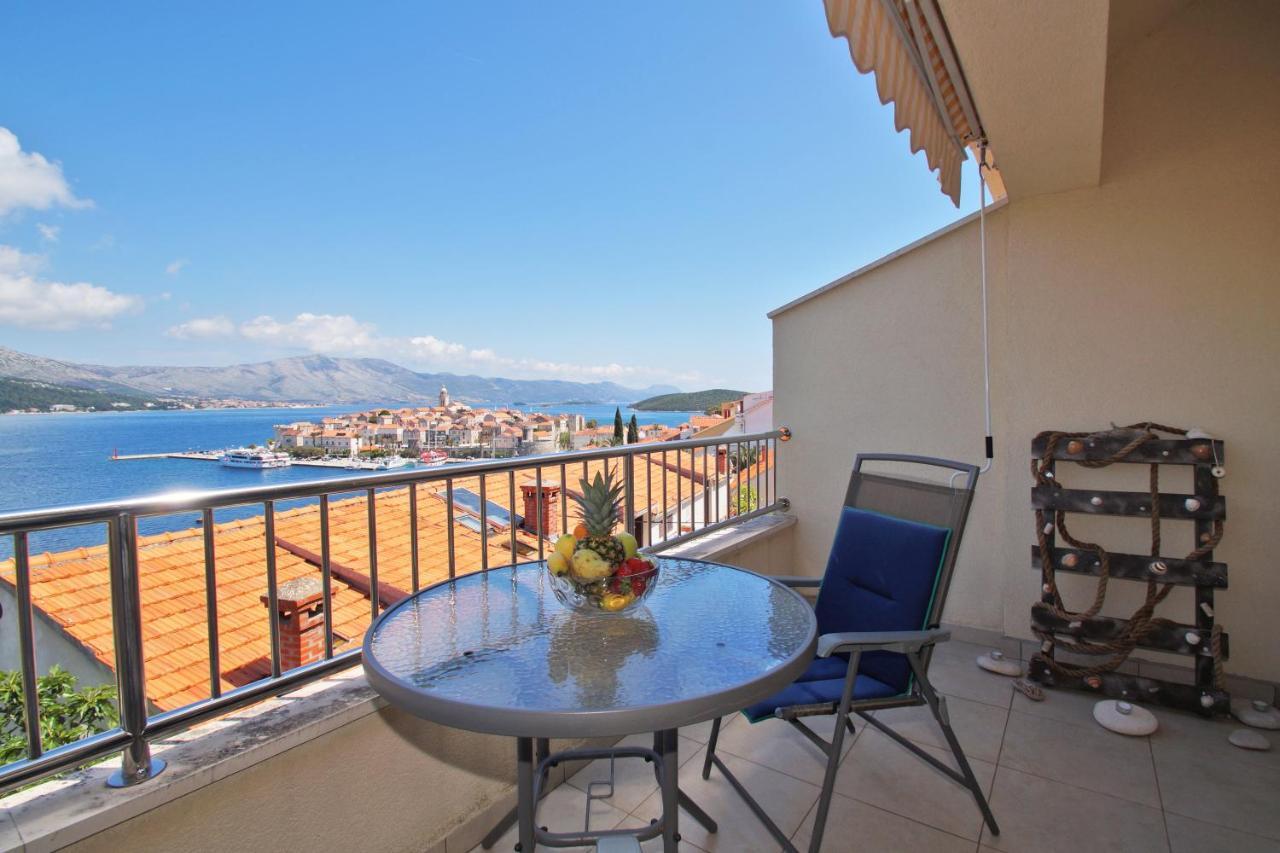 Oasis Blue Apartment Korcula Town Bagian luar foto
