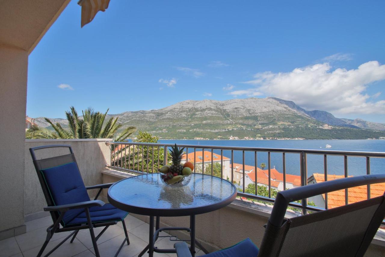Oasis Blue Apartment Korcula Town Bagian luar foto